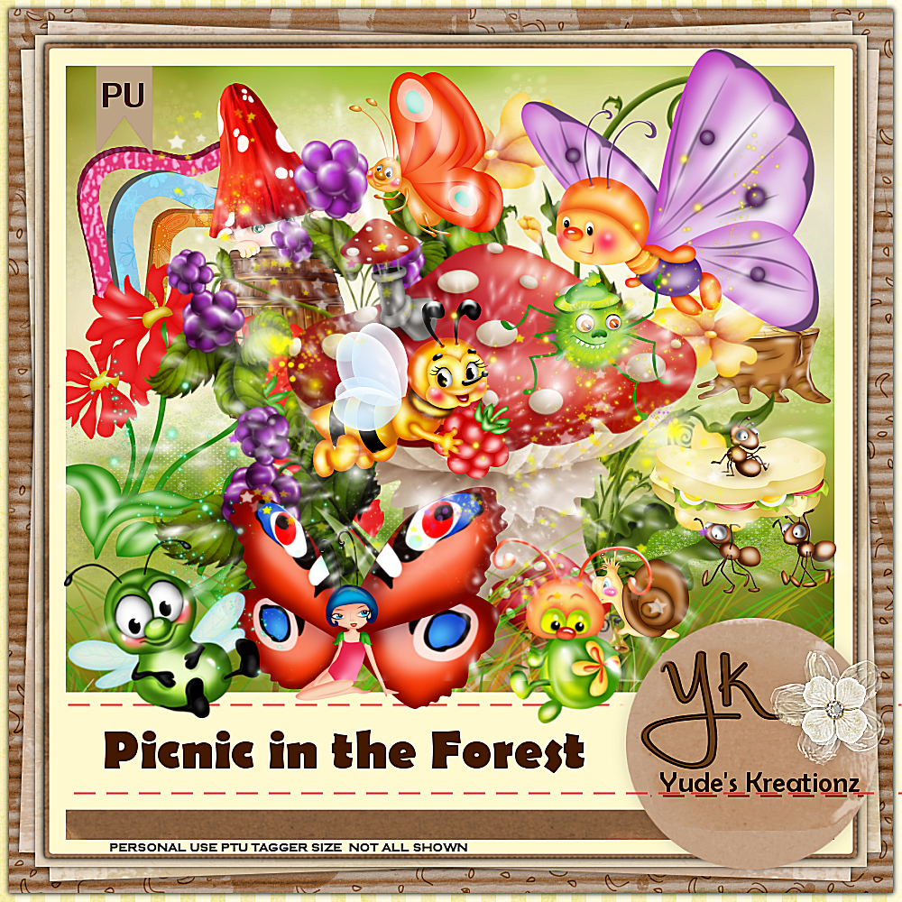 Picnic in the Forest - Click Image to Close
